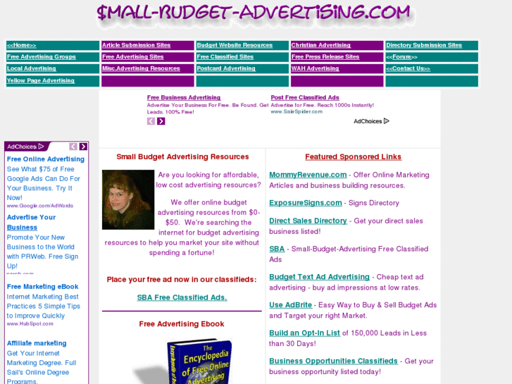 www.small-budget-advertising.com