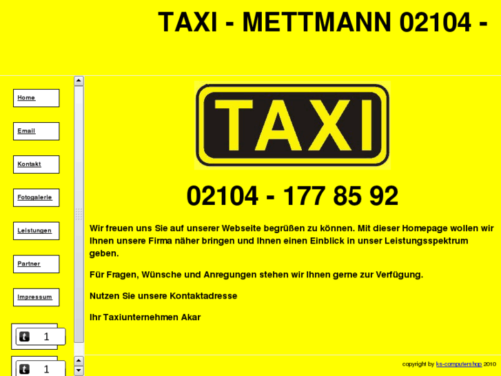 www.taxi-mettmann.com