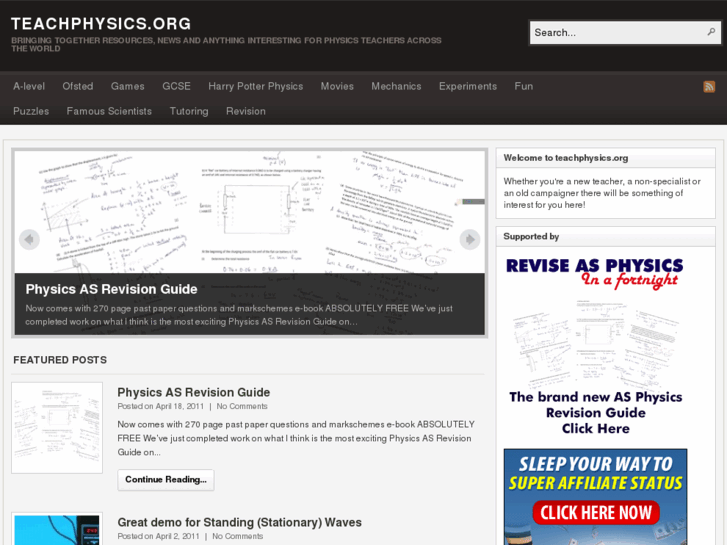 www.teachphysics.org