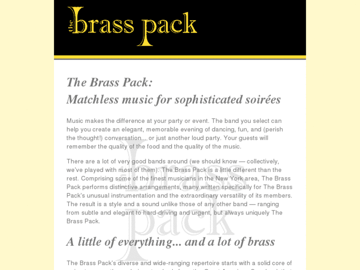 www.thebrasspack.com