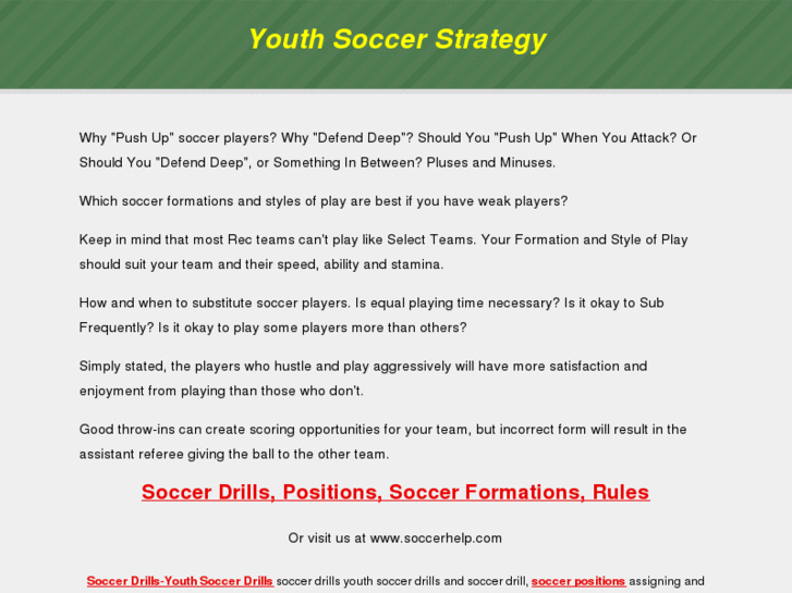 www.youthsoccerstrategy.com