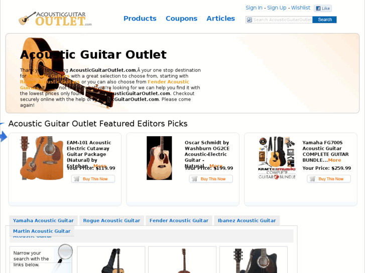 www.acousticguitaroutlet.com