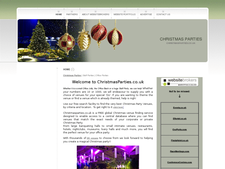 www.christmasparties.co.uk