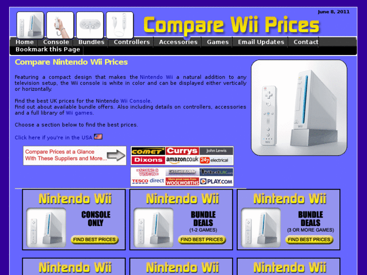 www.compare-wii-prices.co.uk