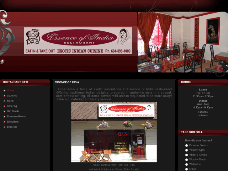 www.essenceofindiarestaurant.com