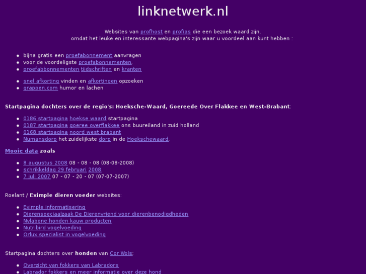 www.linknetwerk.nl