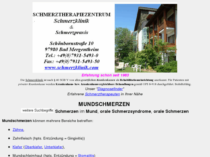 www.mundschmerzen.de