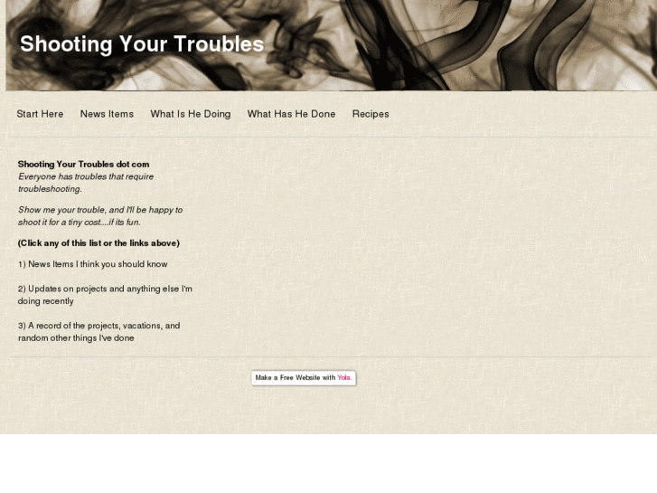 www.shootingyourtroubles.com