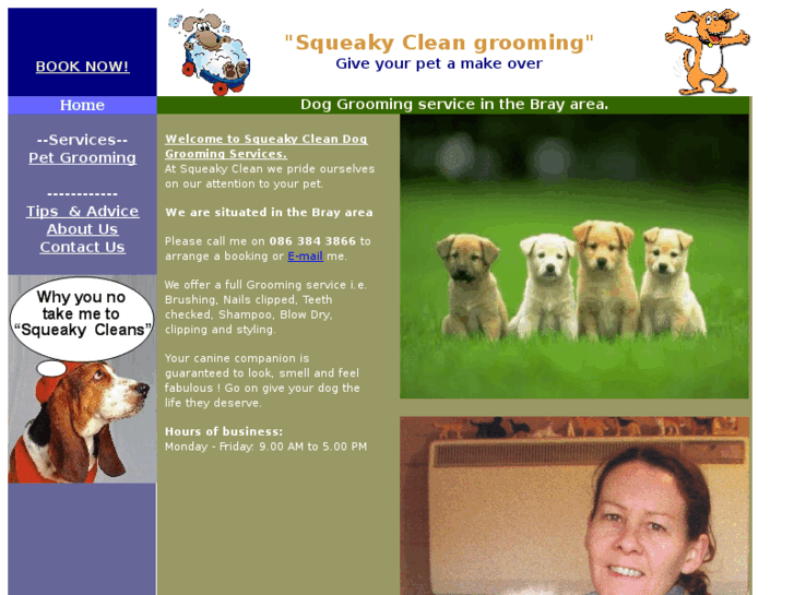 www.squeakycleangrooming.com