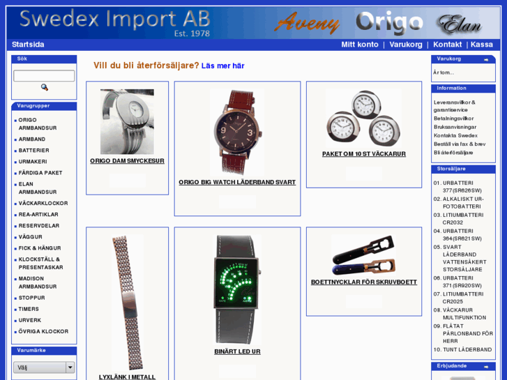 www.swedeximport.se