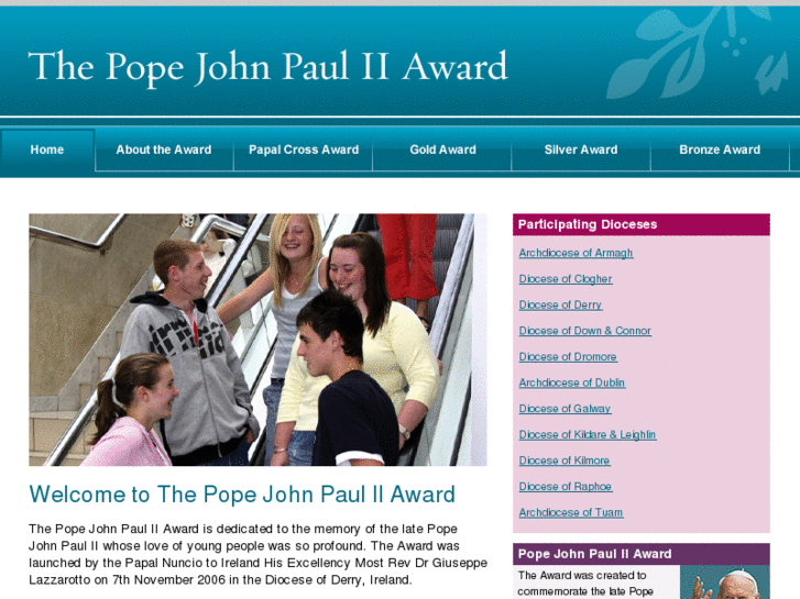 www.thepopejohnpauliiaward.com