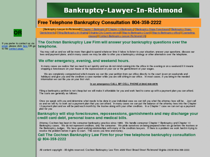 www.bankruptcylawyerinrichmond.com