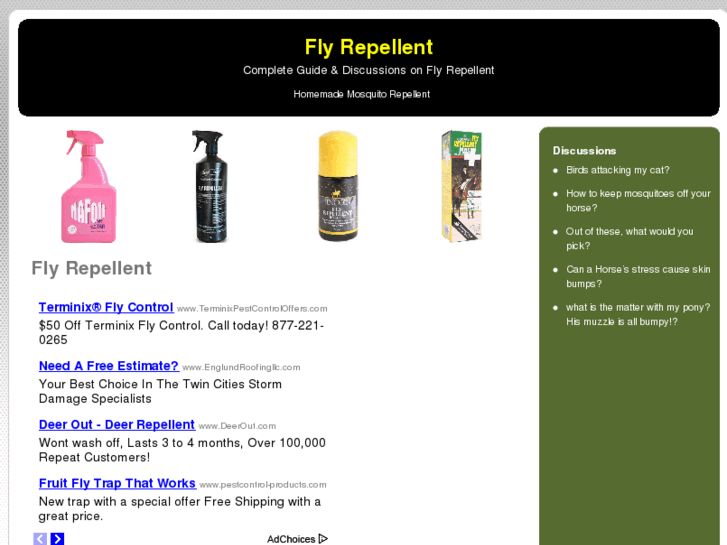 www.flyrepellent.org