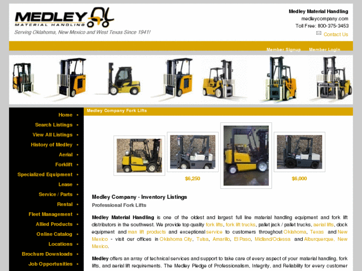 www.medleyforklifts.com