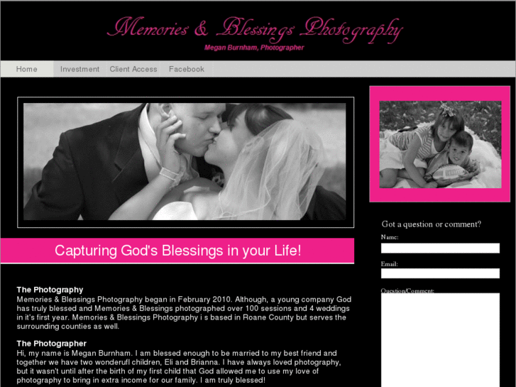 www.memoriesblessings.com