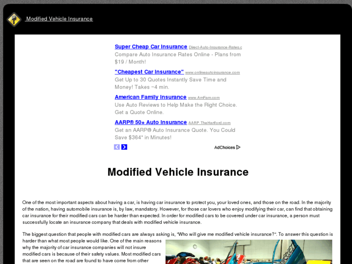 www.modifiedvehicleinsurance.com