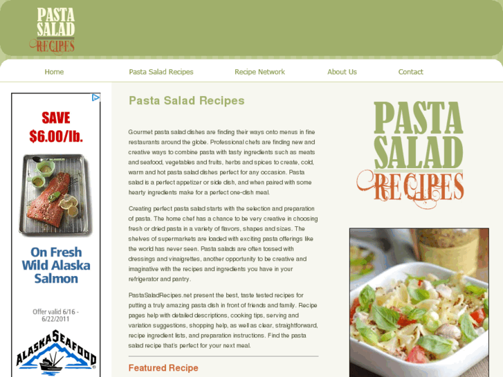 www.pastasaladrecipes.net