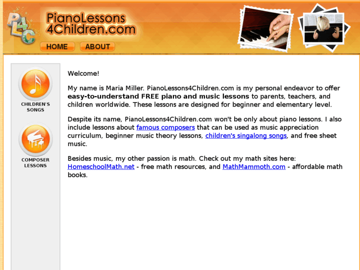 www.pianolessons4children.com