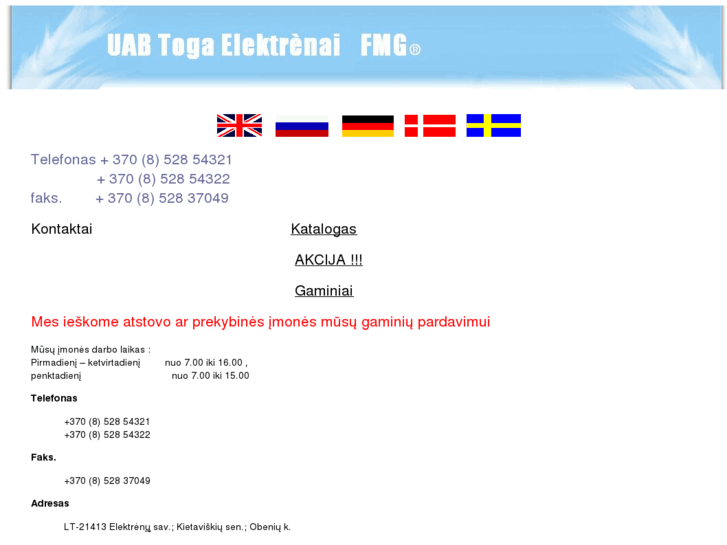 www.toga-elektrenai.com