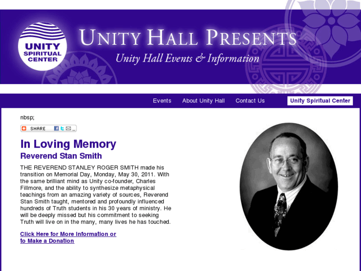 www.unityhallpresents.com