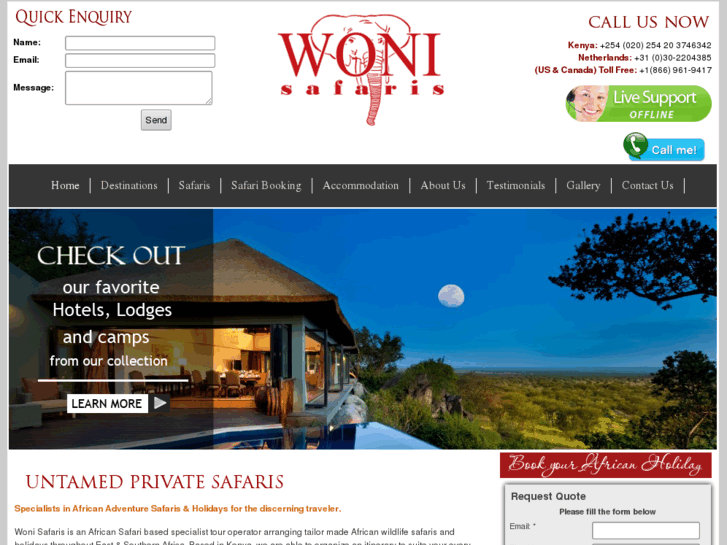 www.wonisafaris.com