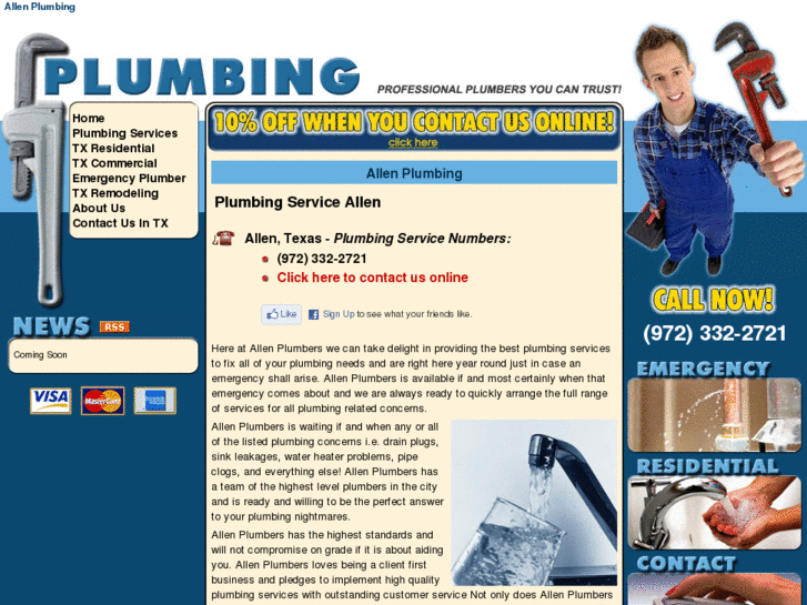 www.allenplumbers.com