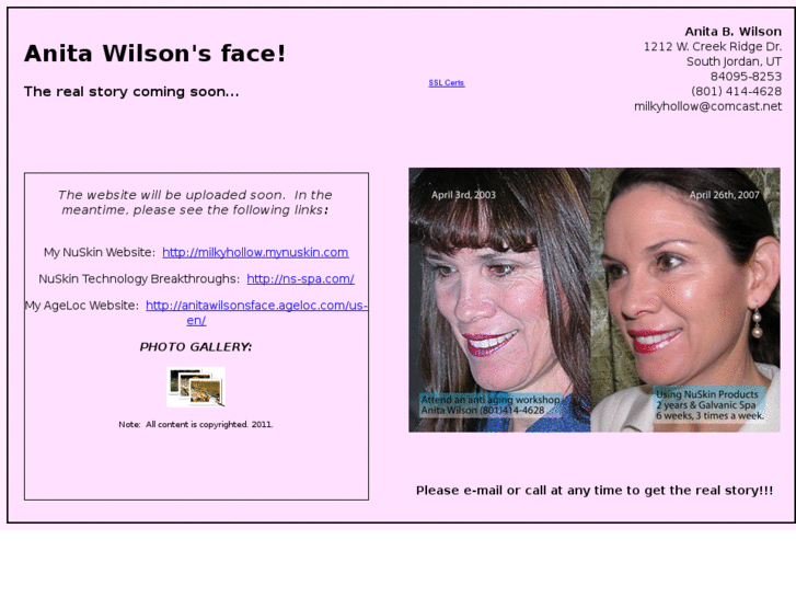 www.anitawilsonsface.com