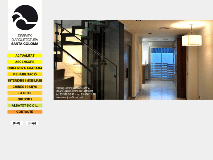 www.arquitecturasantacoloma.com