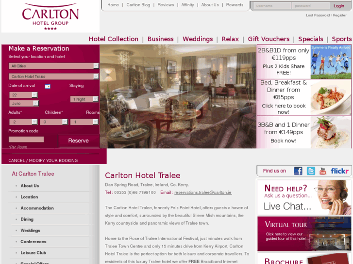 www.carltonhoteltralee.com