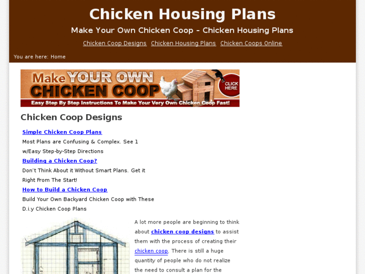 www.chickenhousingplans.com