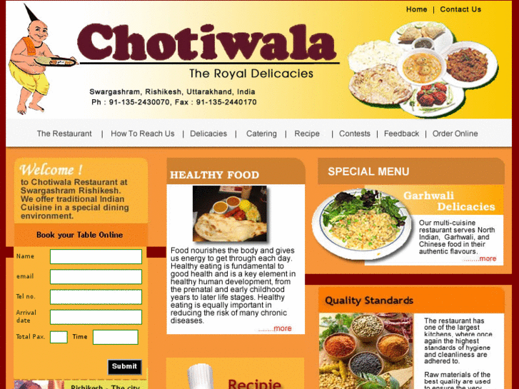 www.chotiwalarestaurant.com