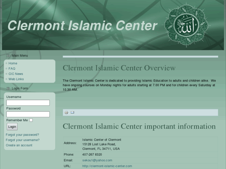 www.clermont-islamic-center.com