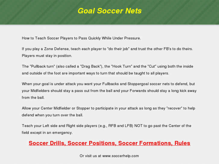 www.goalsoccernets.com