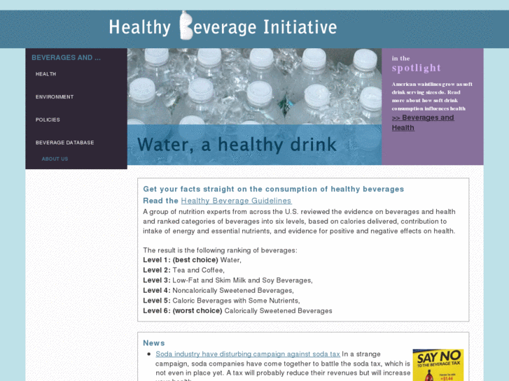 www.healthybeverage.org