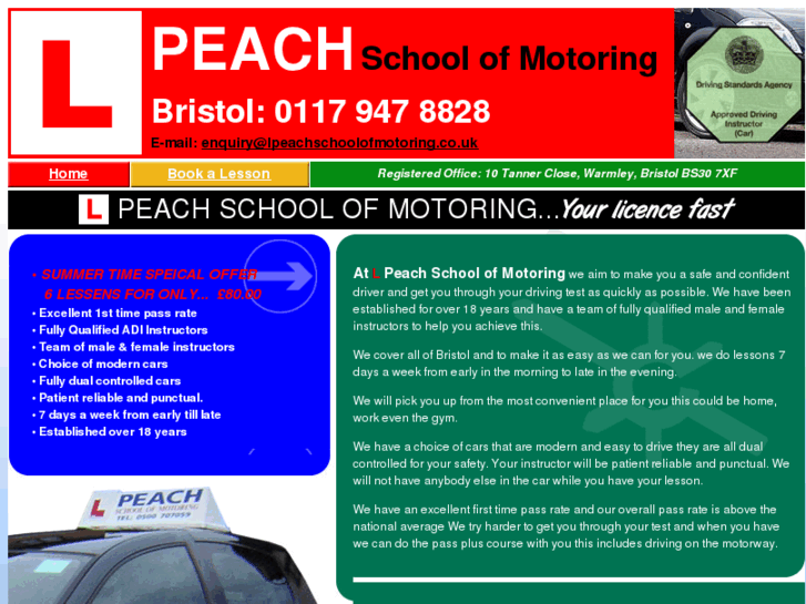 www.lpeachschoolofmotoring.co.uk