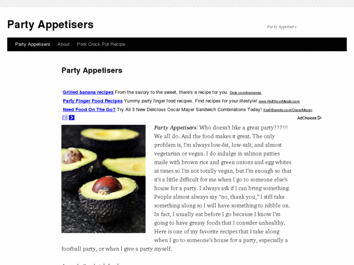 www.partyappetisers.com