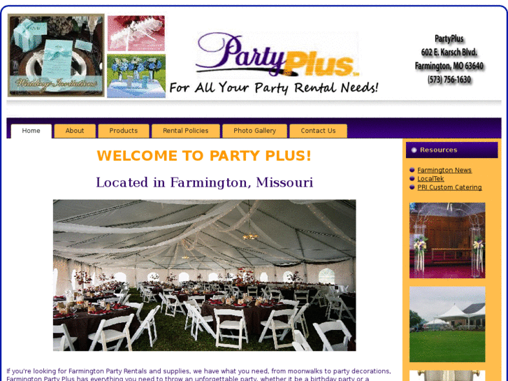 www.partyplusfarmington.com