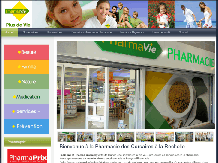 www.pharmaciedescorsaires.com