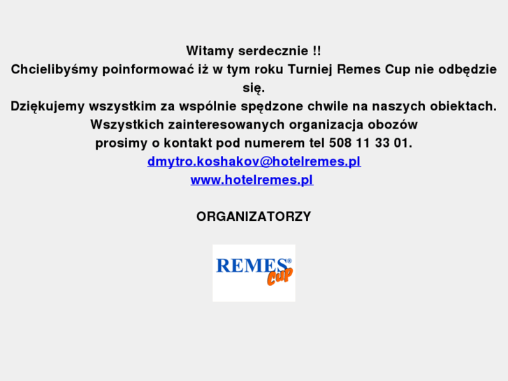 www.remescup.pl