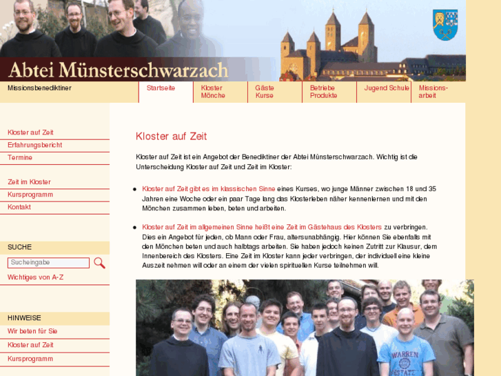 www.kloster-auf-zeit.info