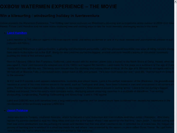 www.oxbowatermanexperience.com