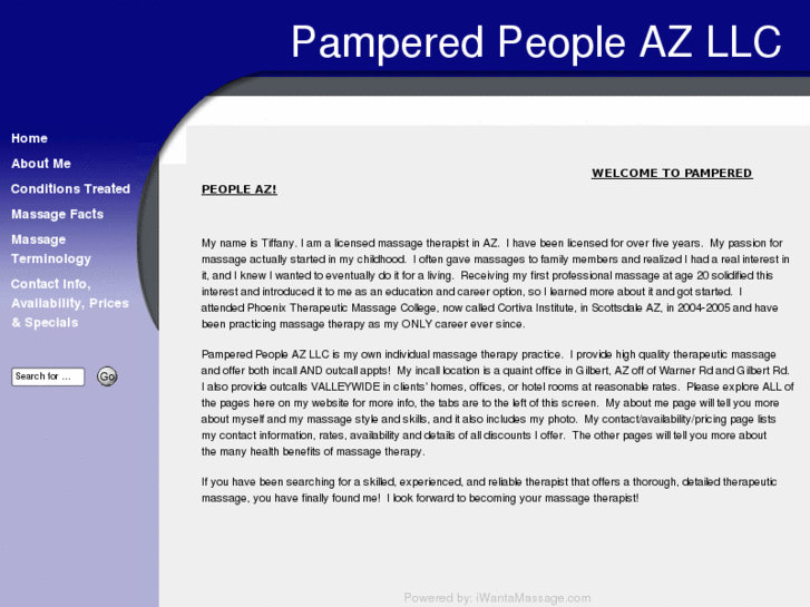 www.pamperedpeopleaz.com