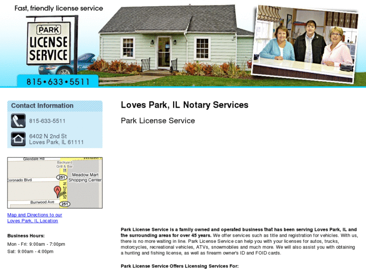 www.parklicenseservice.com