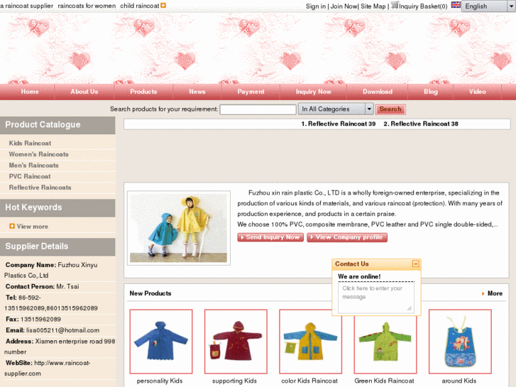 www.raincoat-supplier.com