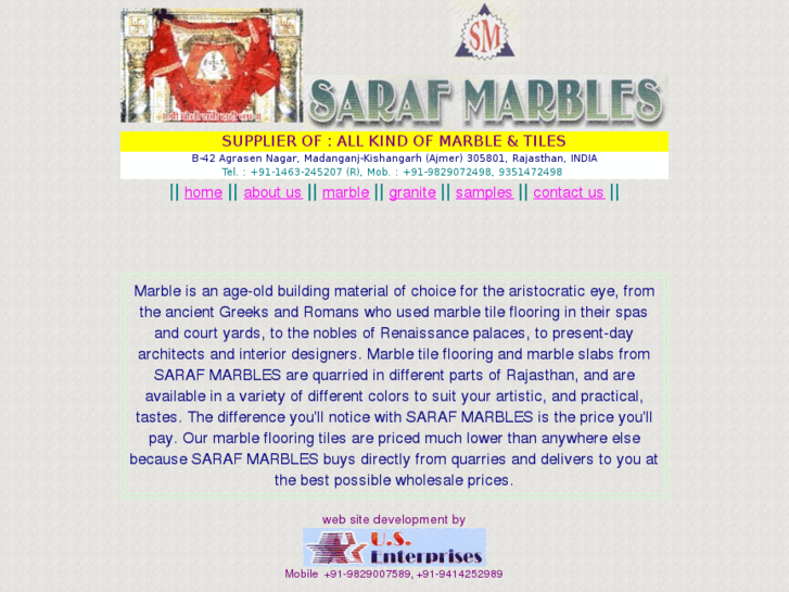 www.sarafmarbles.com