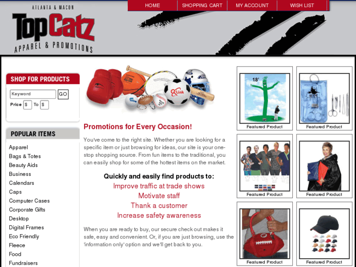 www.topcatzpromotions.com