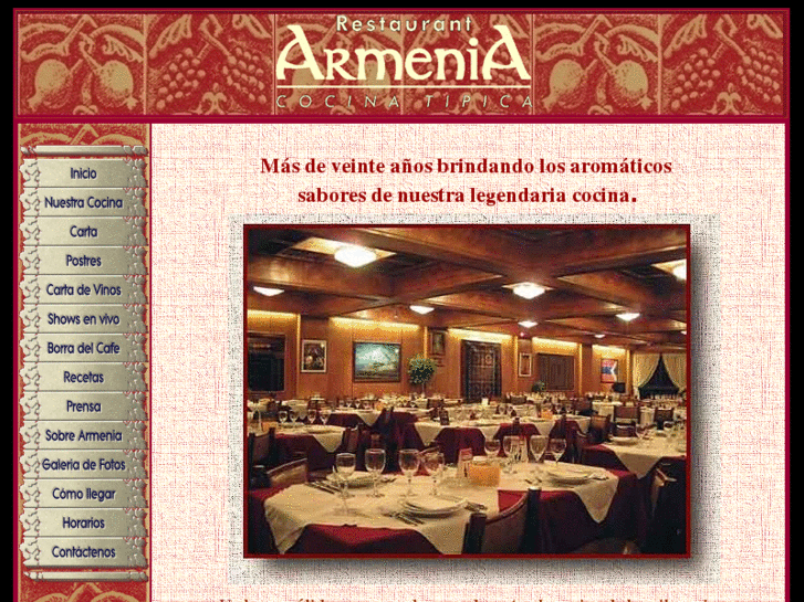 www.armeniarestaurant.com.ar