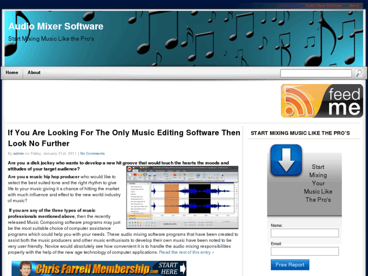 www.audiomixersoftware.org