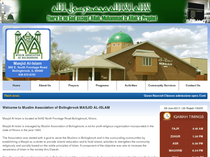 www.bolingbrookmasjid.com