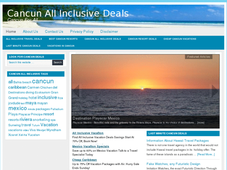 www.cancunallinclusivedeals.net